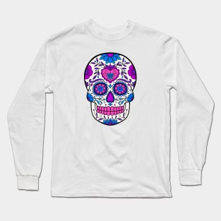 Sugar Skull Art Long Sleeve T-Shirt